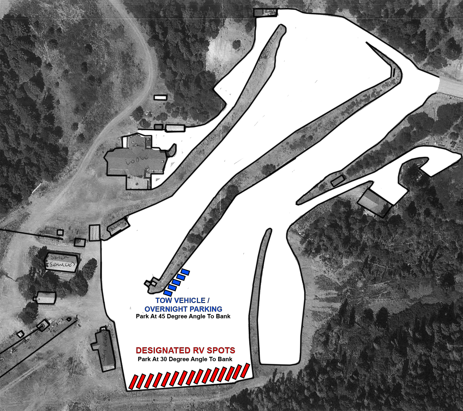 RV Overnight Parking Mission Ridge Ski and Board Resort