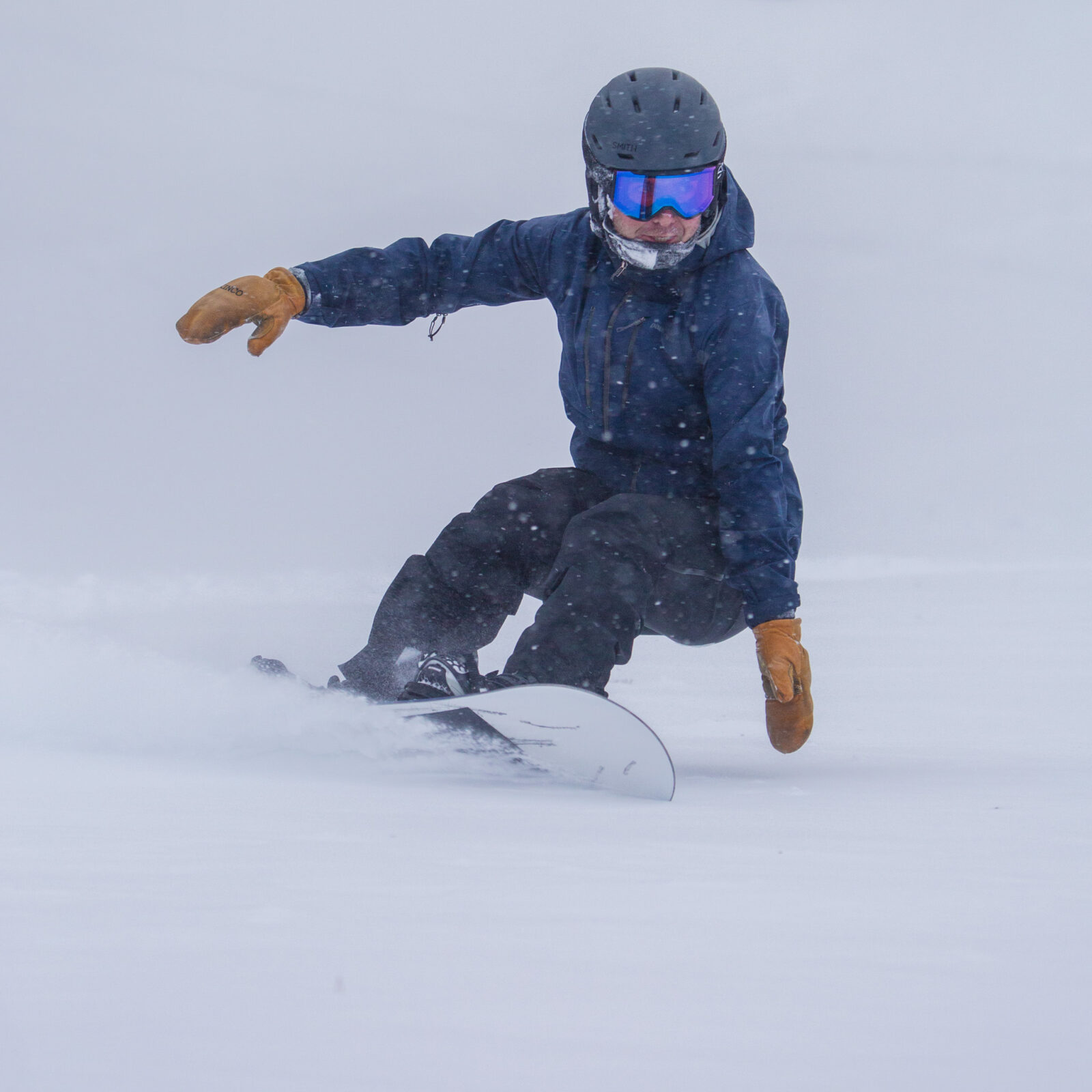Dan making turns down Chair 3