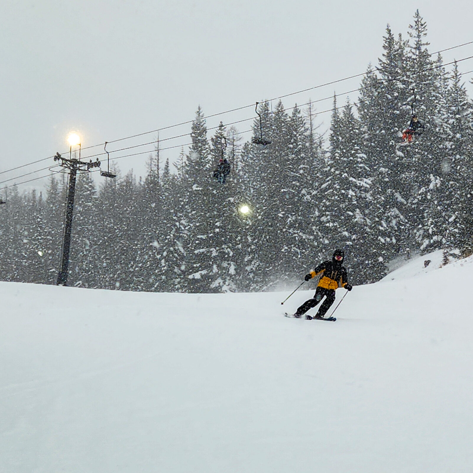 Chair 3 Night Skiing