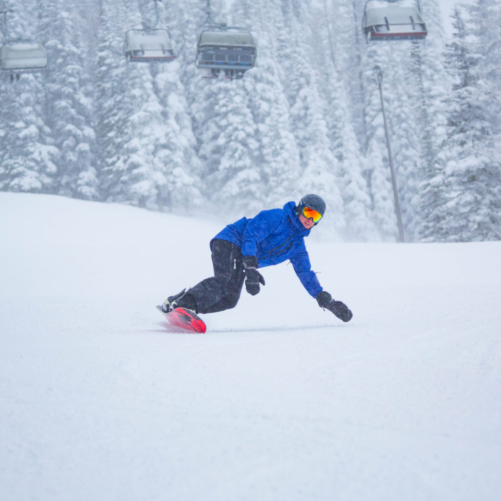 Fresh now and buttery groomed runs on the mountain today