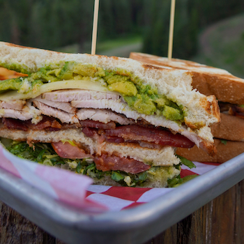 BLT sandwich from the Chair 5 Pub at Mission Ridge.